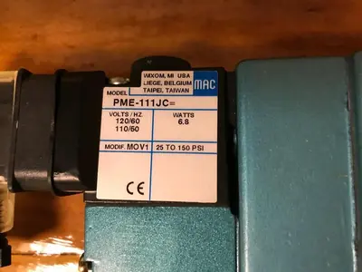 New | in-Stock MAC VALVE MV-A1C-A251-PM-111JC Solenoid Valves Ohio US | Surplus Asset Holdings #1241434