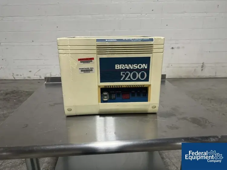 Used Branson Branson Ultrasonic Cleaner, Model B5200R-4 Miscellaneous Laboratory Equipment Ohio US | Federal Equipment Company #127273