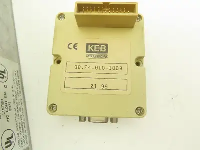 KEB 09.F4.S1D-3420 V1.32 Combivert AC Inverter Drive 3PH 2.8KVA 480V 3.4A