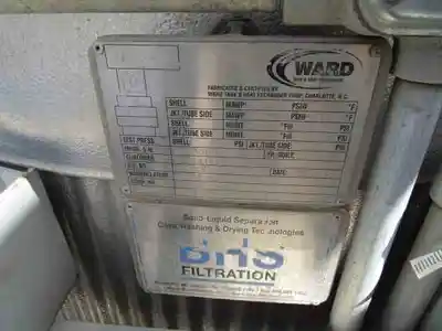 USED BHS FILTRATION INC. (WARD) CF21