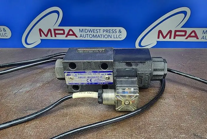 Used YUKEN DSG-01-2B2-D24-N1-50 Valves/Fittings | Midwest Press and Automation #577689