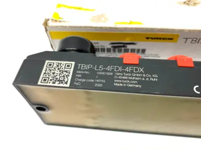 New | in-Stock Turck Safety Block I/O EtherNet/IP CIP Safety Module 10001828 PLC Processors Michigan US | Maverick Industrial Sales #1389624