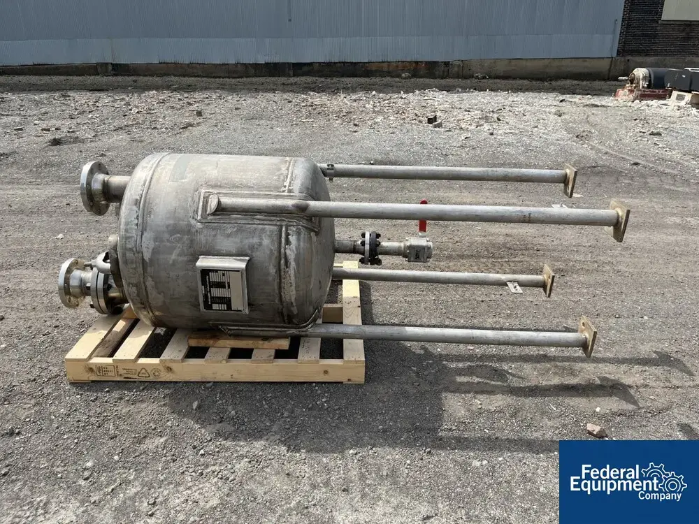 USED Cedarapids-Pafco 70 Gal Cedarapids-Pafco Recevier Tank, 316L S/S, 50#
