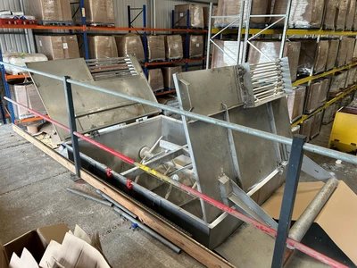 2,000L S/S Gardner Twin U Trough Mixer