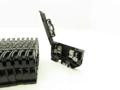Weidmuller WSI 4/2 Terminal Block Fuse Holder Red LED Indicator  Lot of 55
