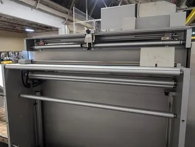 Klockner model LA-500 vertical strip packager