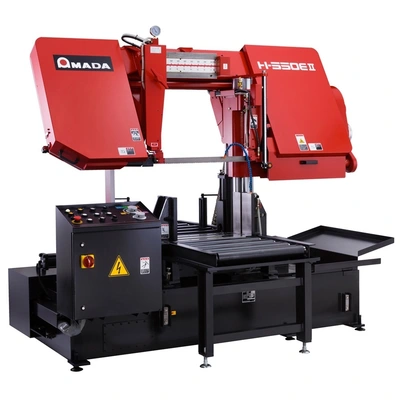AMADA H-550EII Horizontal Dual Column Band Saws | Pioneer Machine Sales Inc. (1)