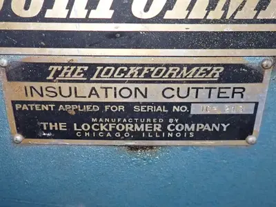 The Lockformer Company Insulation Cutter