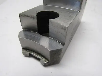 Cushman 0 05-201454 Lathe Chuck Top Jaws Pointed 4-3/8" X 2" X 1-3/4" Lot Of 3