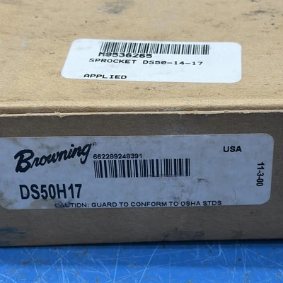 New | in-Stock Browning DS50H17 Miscellaneous MRO Indiana US | J&J Industrial Supply #1286921