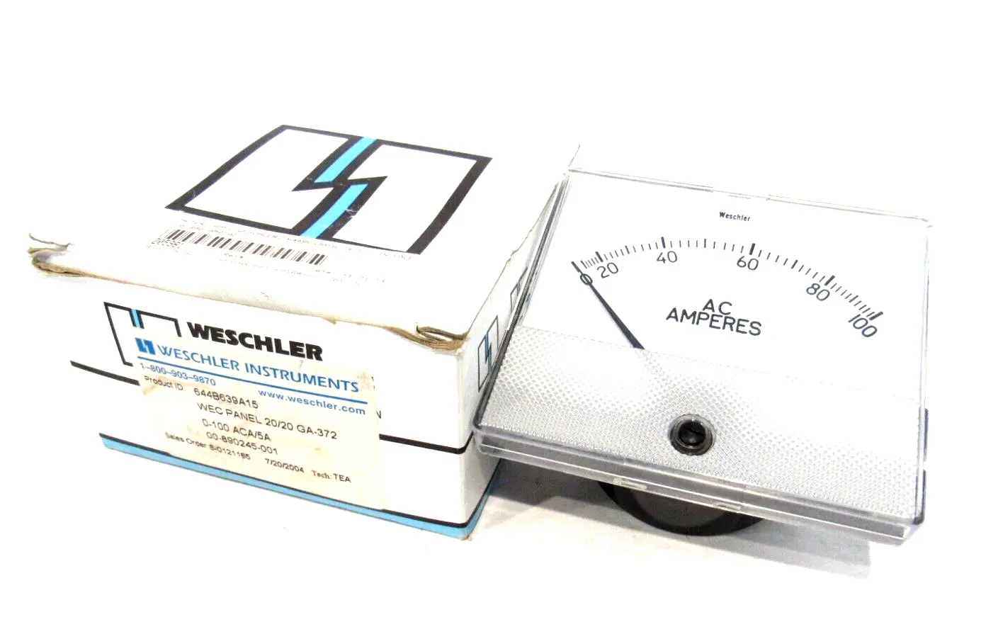 NEW WESCHLER 644B639A15 PANEL METER