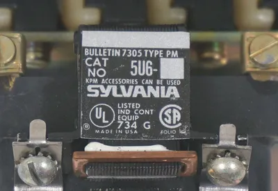 NEW SYLVANIA 5U6-76 RELAY MODULE 120V/60HZ, 5U676