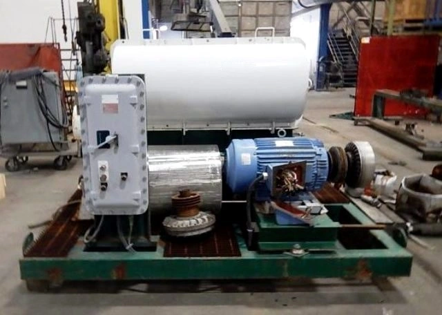 Sharples P3400 XP oilfield skid, 316 SS.