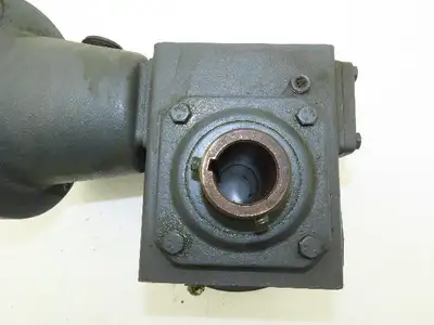 Hub City 213 Worm Gearbox 10:1 Reducer 2.5Hp 175 RPM 56C Hollow Shaft Style L