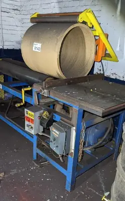 72" LONG M-E-T ADJUSTABLE DIAMETER CORE CUTTER / CIRCLE SAW: STOCK #17917