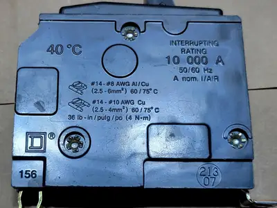 Used SQUARE D QOB130 Switchgears British Columbia CA | Lenmark #1438702