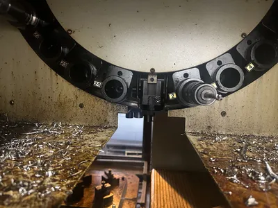 2011 HYUNDAI WIA HIV600D Vertical Machining Centers | Machinery Source, LLC (4)