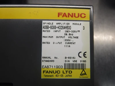 Fanuc Spindle Amplifier Module A06B-6088-H326#H500 (LOC2442)