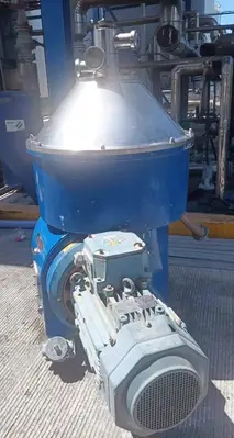 Macfuge 105 BDM 3S-P biodiesel washing separator, SS.