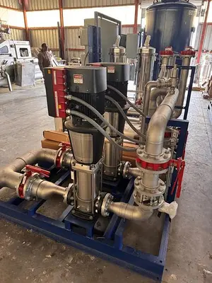 USED 2019 EVOQUA WATER TECHNOLOGIES RO/DI SYSTEM WITH SOFTENING CAPABILITY