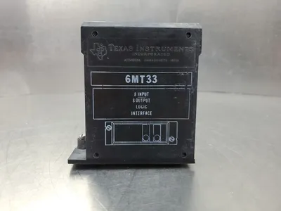 Texas Instruments 6MT33 Input/Output Module - ***See Description*** 3D-42