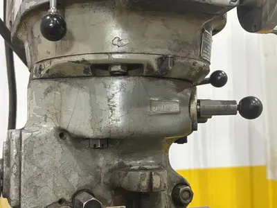 1.5 HP BRIDGEPORT VERTICAL RAM TYPE MILL & SLOTTING HEAD: STOCK #23195