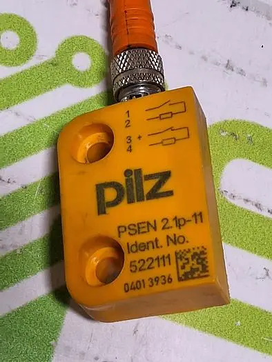 PILZ PSEN 2.1P-11 MAGNETIC SAFETY SWITCH AND ACTUATOR 522111