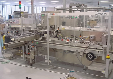 USED IMA VERTICAL CARTONING MACHINE CARTONING MACHINE