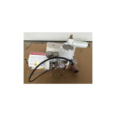 USED 1" FLOWSERVE AIR ACTUATED GLOBE VALVE