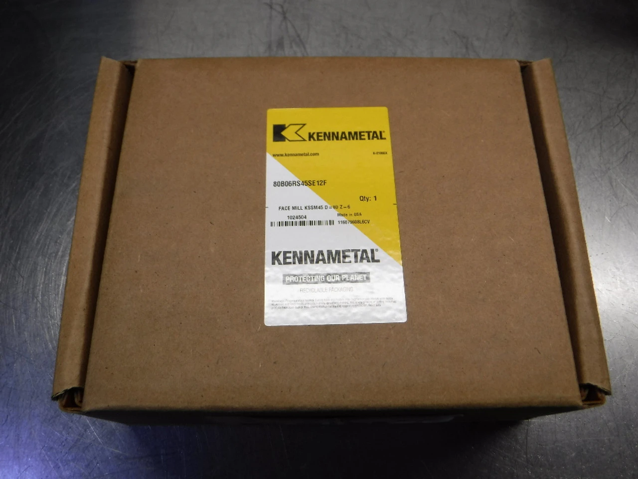 Kennametal KSSM45 80mm Indexable Facemill 27mm Arbor 80B06RS45SE12F (LOC1743B)