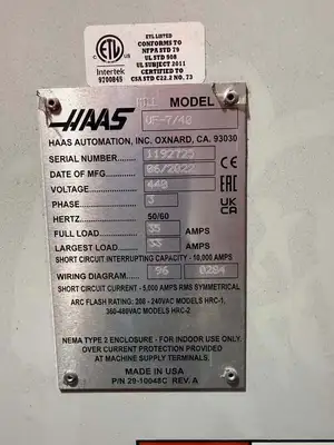 2022 HAAS VF-7/40 Machining Centers, Vertical | Asset Exchange Corporation (8)