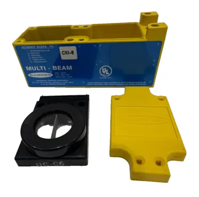 NEW BANNER ENGINEERING SBCX1-6 MULTI-BEAM SCANNER BLOCK SBCX16