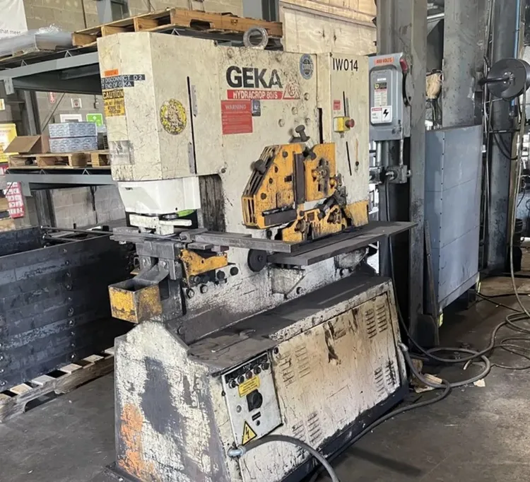 Used GEKA 80S Ironworkers Ohio US | Mohawk Machinery #1325398