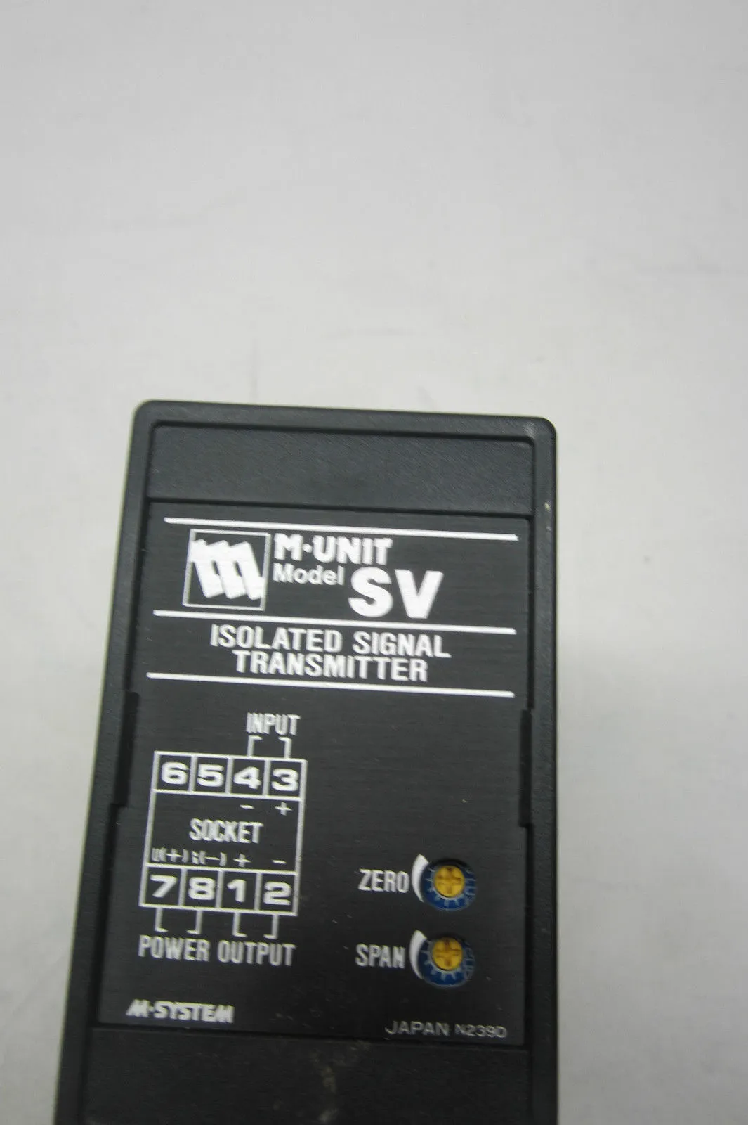 M SYSTEMS TECHNOLOGY SV-A4-F MODEL SV SIGNAL TRANSMITTER SVA4F