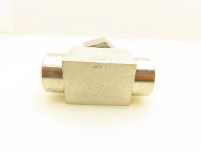 Nupro SS-58F6 Stainless Steel Lift Check Valve 3/8" FNPT 6000 PSI