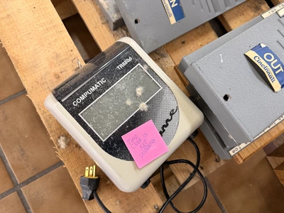 Used COMPUMATIC TR880D TIME CLOCK WITH TIMECARD HOLDERS _UNKNOWN_ Office Equipment Michigan US | Miedema Asset Management Group #1320853
