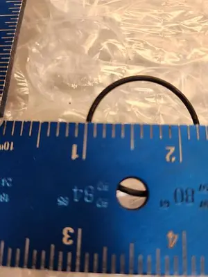 SILICON O RINGS 70 BUNA SIZE 026