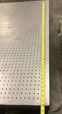 NEWPORT TECHNICAL SERIES LABORATORY TABLE TOP WITH ISOLATION LEGS