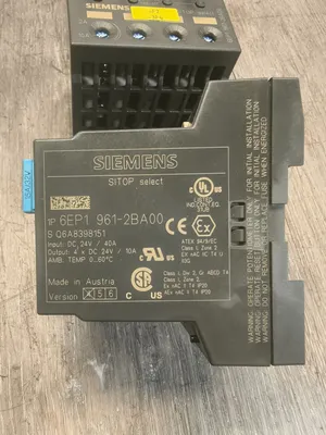 Siemens 6EP1 961-2BA00 Other PLC Peripheral Modules | ESS Industrial Equipment Sales (4)