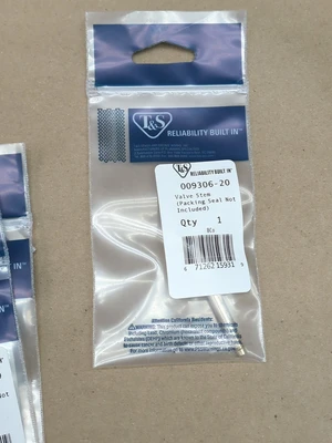 Lot Of 10 T&S 009306-20 Valve Stem Packing Seal Not Included