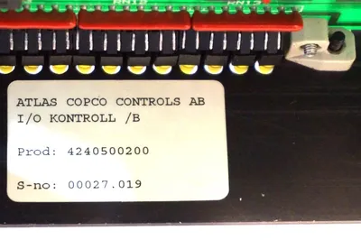 USED ATLAS COPCO 4240-5002-00 I/O CONTROLLER 4240500200