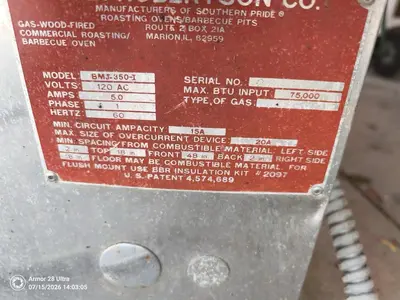 Used SOUTHERN PRIDE _UNKNOWN_ Restaurant Equipment (Miscellaneous) Florida US | BAM Discount Restaurant Equipment #1332560