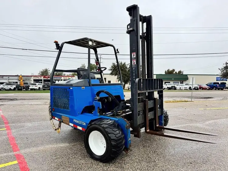 Used 2018 PRINCETON PB55.3 3-Wheel Sit down Electric Counterbalance Forklifts Texas US | North Texas Equipment Services #549638