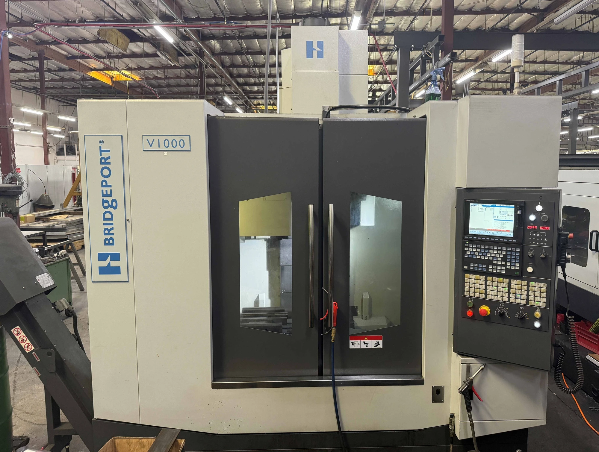 USED 2017 HARDINGE-BRIDGEPORT V1000