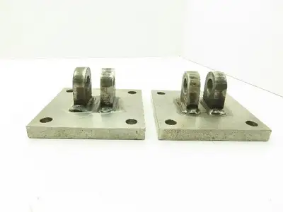 Atlas Cylinder Stainless Clevis Cap Mounting Plate  -Lot of 2