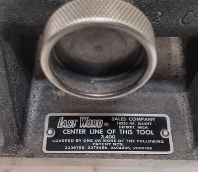 Used LAST WORD RADIUS ANGLE DRESSER Misc Industrial Equipment Kentucky US | Aucto #687485