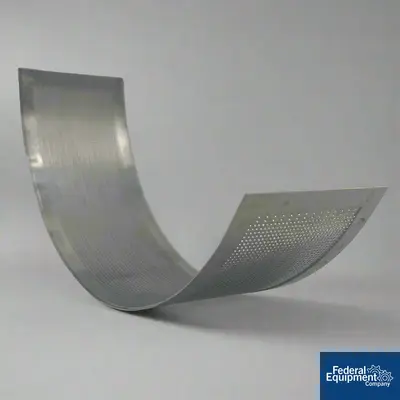 Fitzpatrick 0.033" (20-Mesh) Round Hole Screen for Fitzpatrick L1A, SLS and IR220, OEM Part# 1722 0033