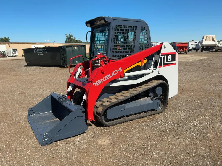 Used 2017 TAKEUCHI TL8 Compact Track Loaders Michigan US | Miedema Asset Management Group #1442553