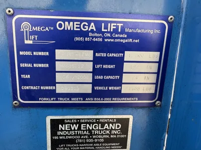 Used OMEGALIFT _UNKNOWN_ Internal Combustion Forklifts: Pneumatic Tire Texas US | 4K Lift Co #1503962