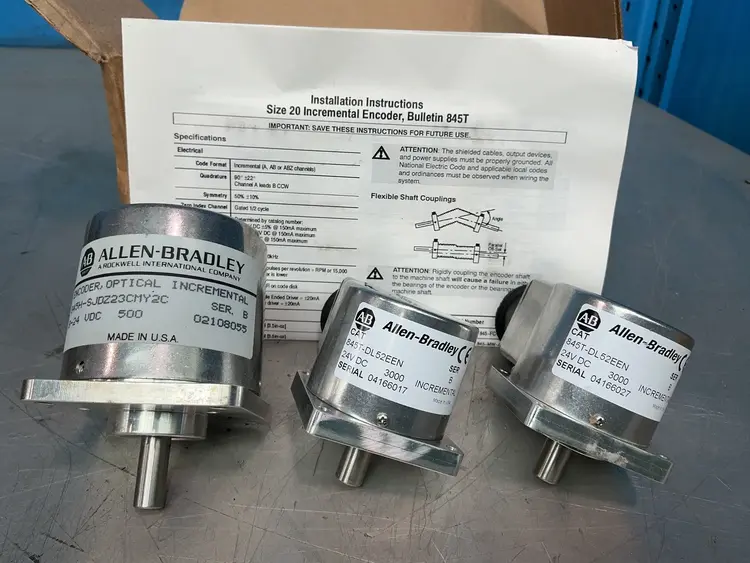 Used ALLENBRADLEY 845TDL52EEN / 845HSJDZ23CMY2C Encoders Ohio US | HGR 24 #1572183